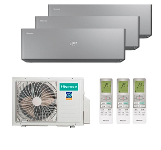 Мультисплит-система Hisense AMW3-18U4RJA/AS-10UW4RXVQH00AG(B)х3