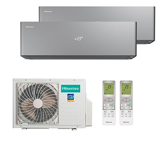 Мультисплит-система Hisense AMW2-18U4RXC/AS-10UW4RXVQH00AG(B)х2