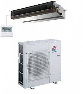 Канальная сплит-система Mitsubishi Electric PEAD-RP100JA(L)Q/PU-P100VHA
